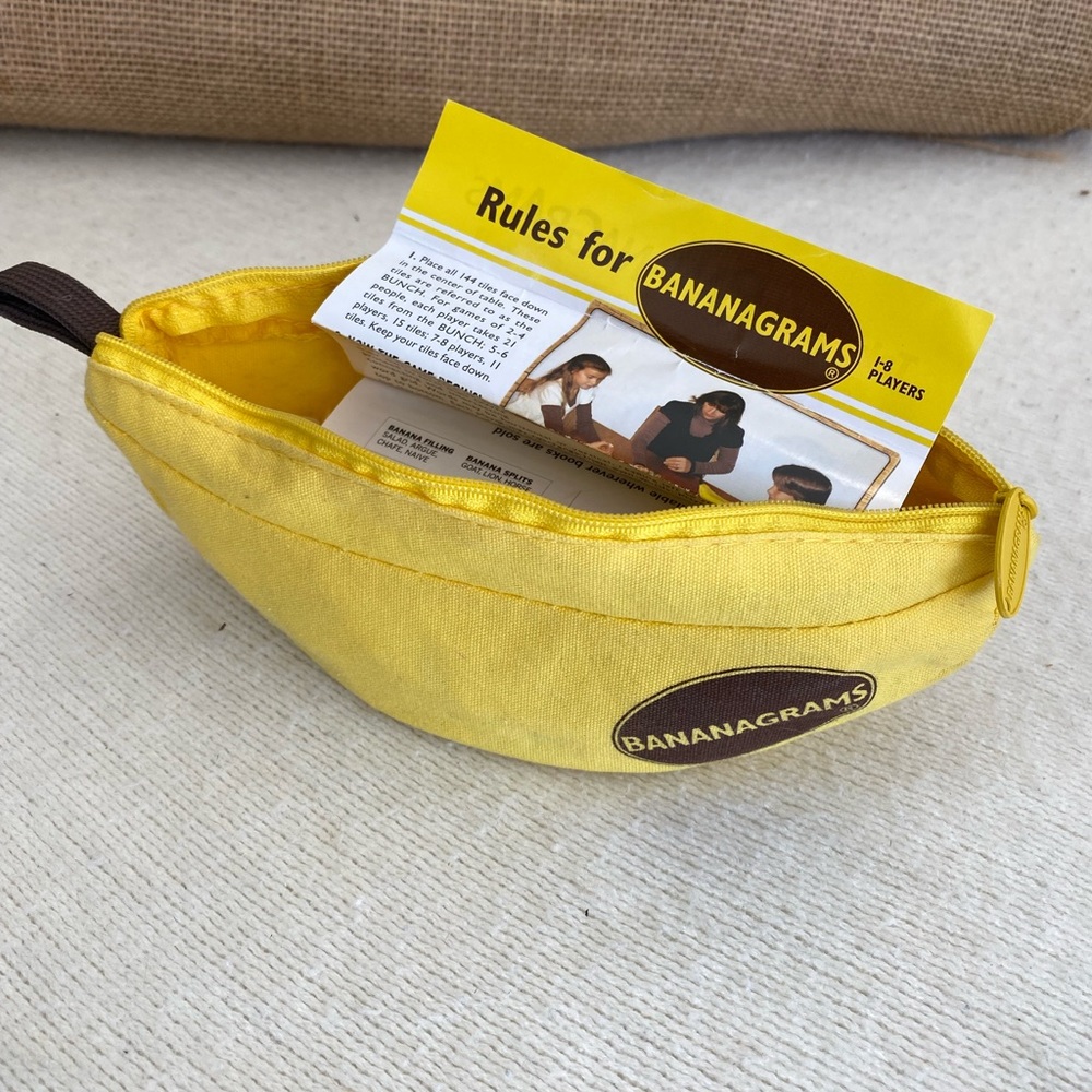 Bananagrams word game!